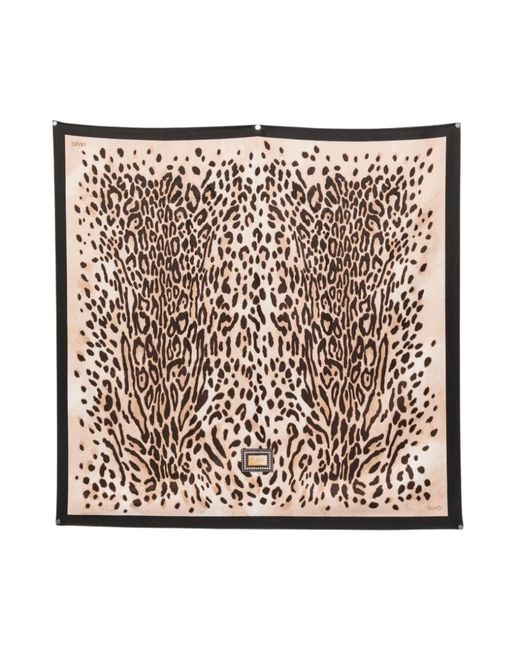 Liu Jo Black Silk Scarves