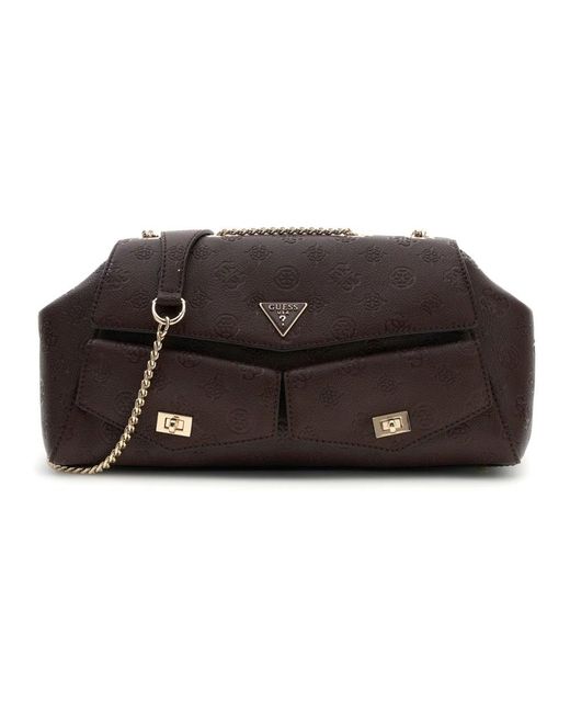 Guess Brown Shoulder Bags