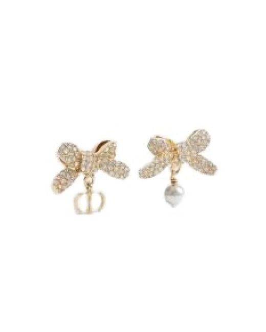 Earrings Dior en coloris Metallic