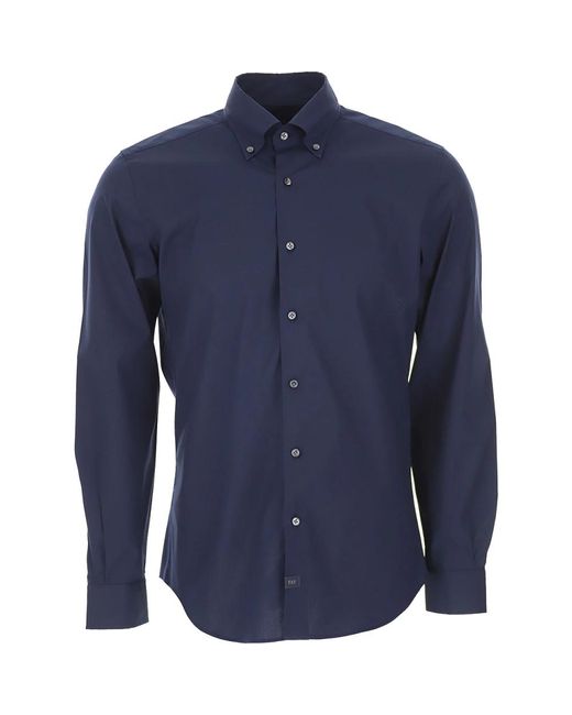 Formal Shirts Fay de hombre de color Blue