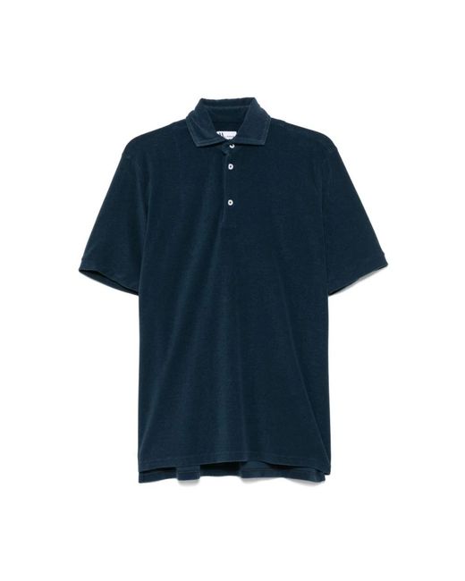 Doppiaa Blue Polo Shirts for men