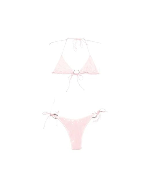 Oseree Pink Bikinis