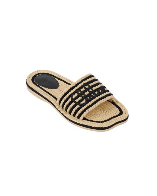 Chloé White Sliders