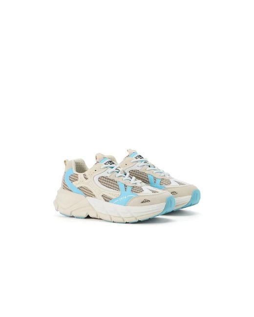 Iceberg Blue Structured Line Sneaker