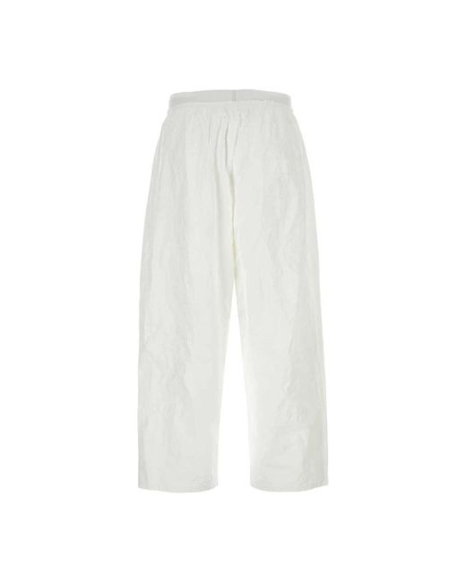 Hed Mayner White Sweatpants for men