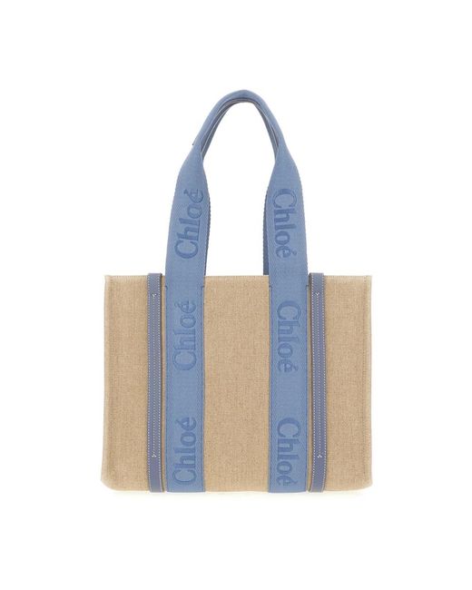 Chloé Blue Tote Bags