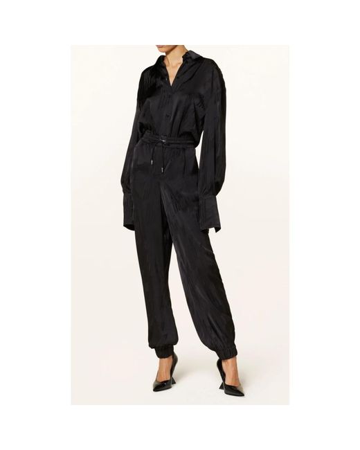 The Attico Black Jumpsuits