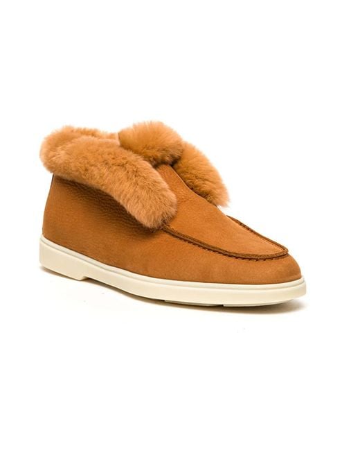 Santoni Natural Winter Boots