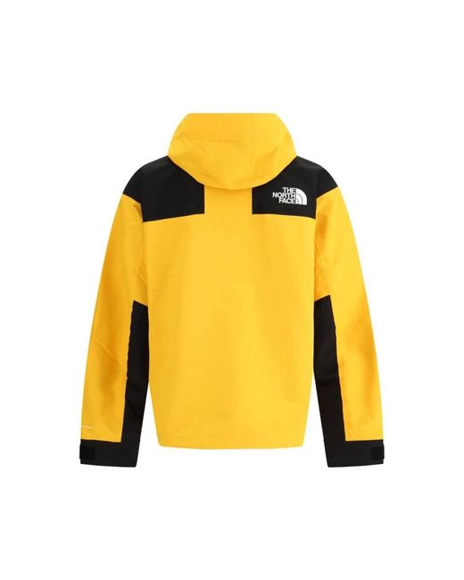 The North Face Jassen ,Geel ,Waterdichte Bergjas Met Hoge Kraag in het Yellow voor heren