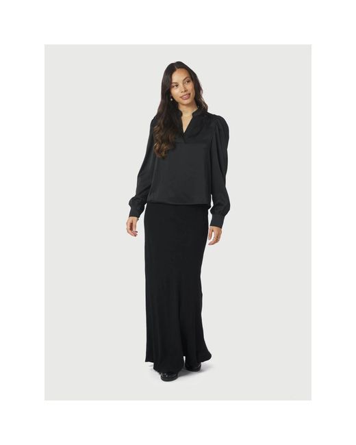 Neo Noir Black Blouses