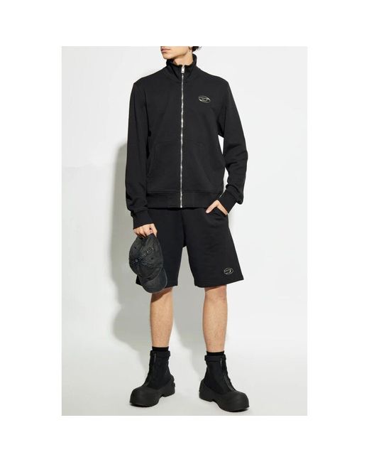 Casual Shorts di DIESEL in Black da Uomo