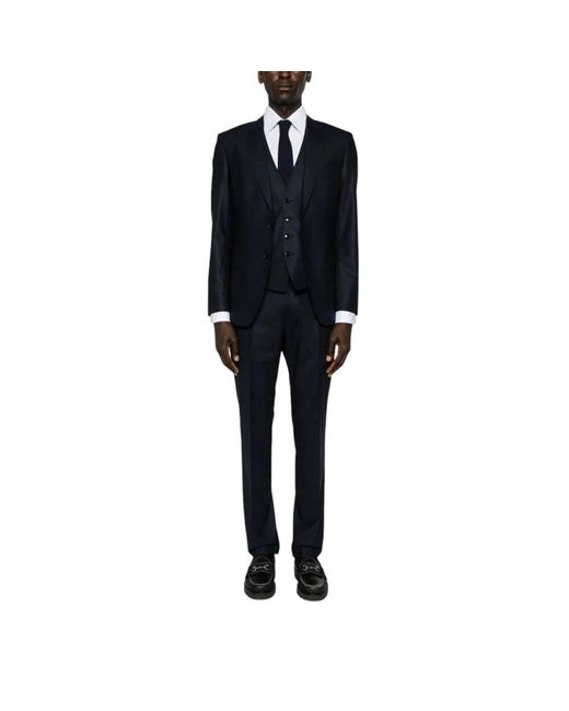 HUGO Single Breasted Suits in het Black voor heren