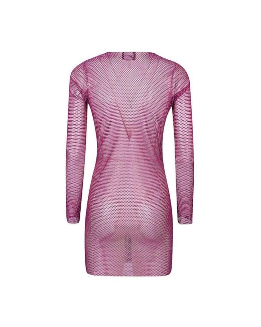 Party Dresses Santa Brands de color Purple