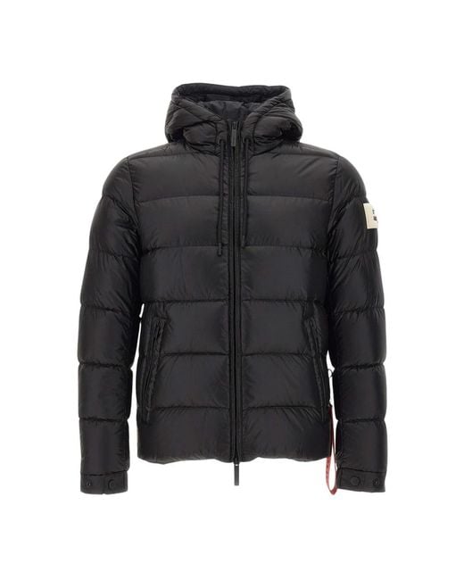 Winter Jackets AFTER LABEL de hombre de color Black