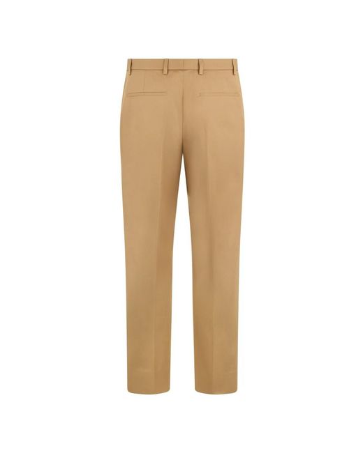 Gucci Natural Straight Trousers for men