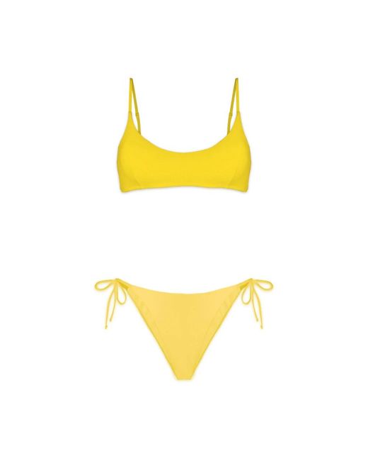 Mc2 Saint Barth Badmode ,Geel ,Zee Kleding Voor Stijlvolle Outfits in het Yellow