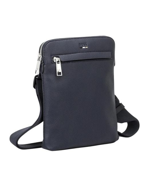 Boss Blue Cross Body Messenger for men