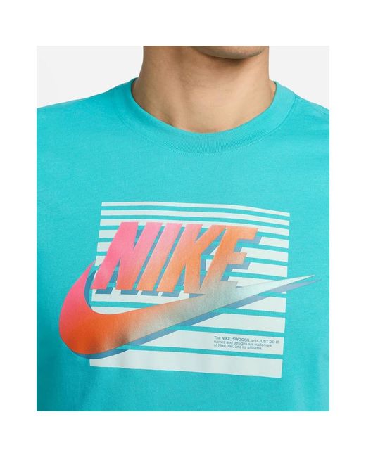Nike Futura T-Shirt default in Blue für Herren
