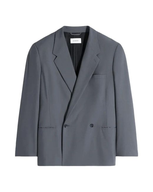 Lemaire Db Tailored Jacket in het Blue voor heren