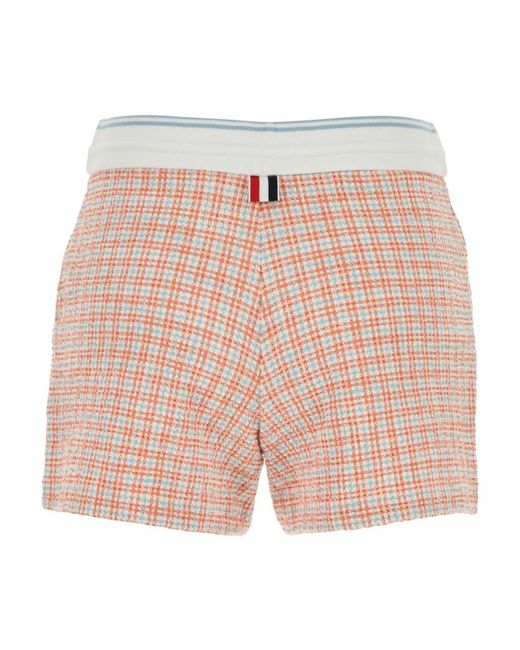 Thom Browne Pink Short Shorts