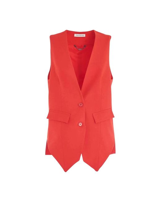 Vests Manila Grace en coloris Red