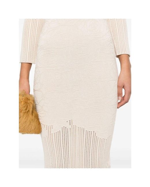 Midi Dresses Blugirl Blumarine en coloris White