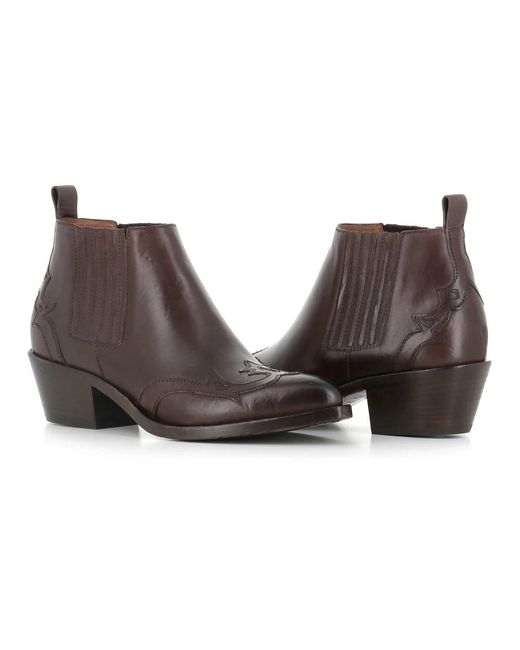 Sartore Brown Cowboy Boots