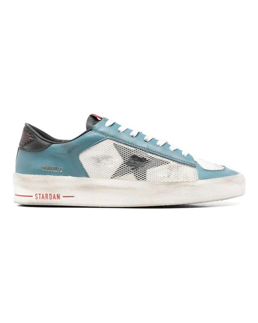 Golden Goose Deluxe Brand Blue Sneakers for men