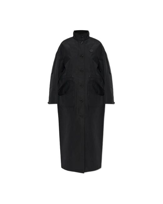 Moncler Black Single-Breasted Coats