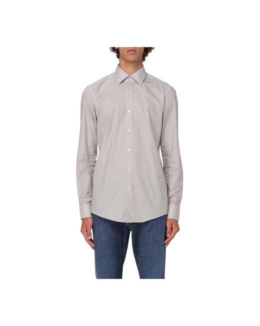 HUGO Vielseitiges Slim Fit Hemd in Gray für Herren