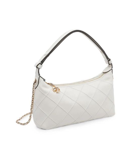 Tory Burch White Shoulder Bags