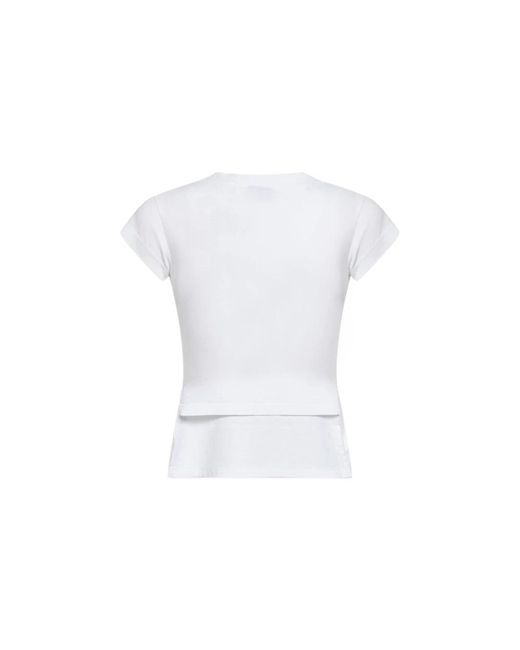 Balenciaga White T-Shirts