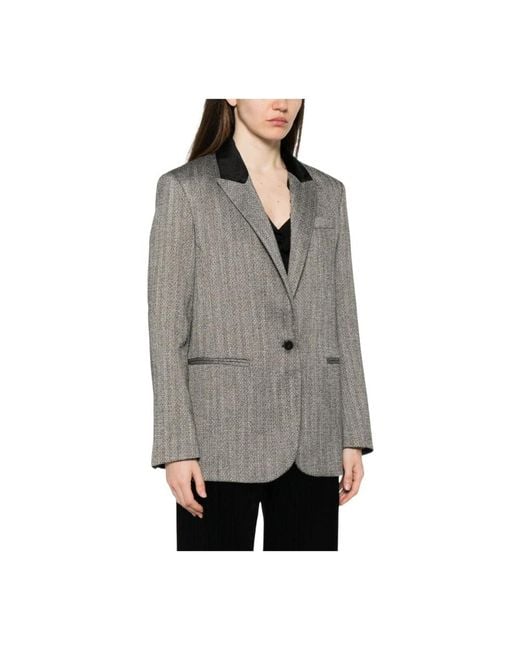 Forte_forte Gray Blazers