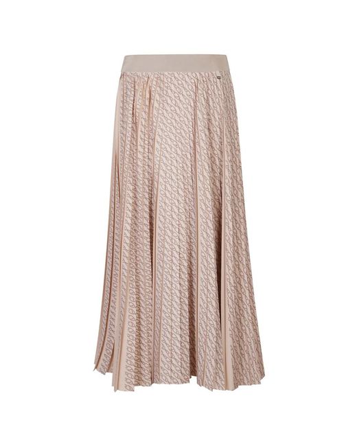Herno Pink Midi Skirts