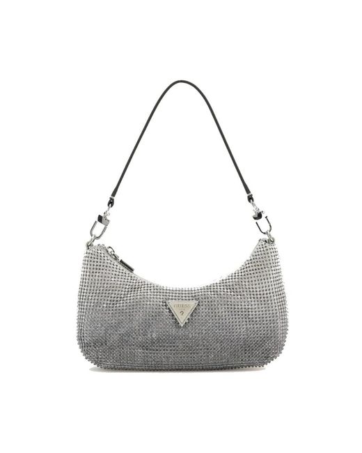 Guess Gray Shoulder Bags