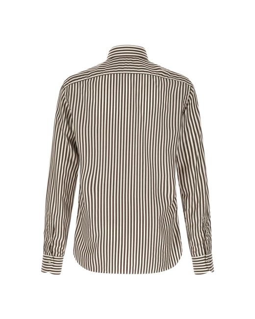 Borriello Brown Casual Shirts for men