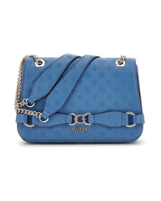 Guess Blue Cross Body Bags