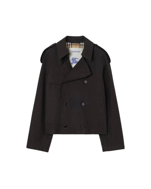 Burberry Black Trench Coats for men
