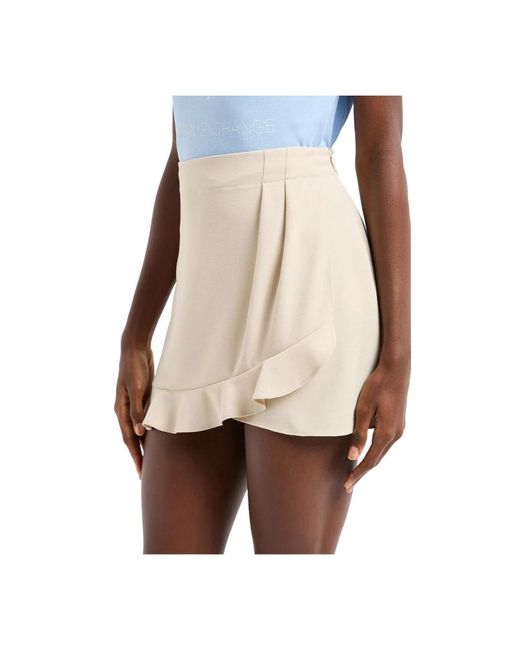Skirts > short skirts Armani Exchange en coloris Natural