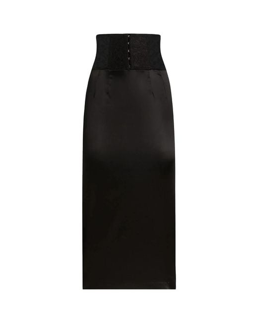 Dolce & Gabbana Midi Skirts in het Black