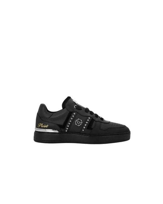 Philipp Plein Black Sneakers for men