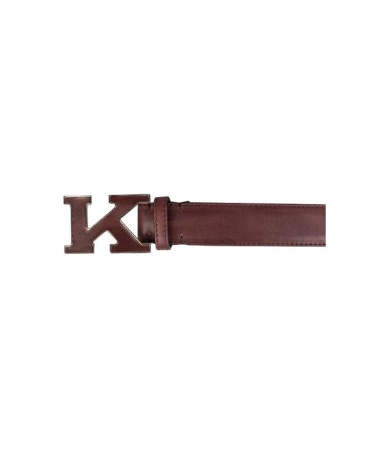 Kiton Brown Belts for men
