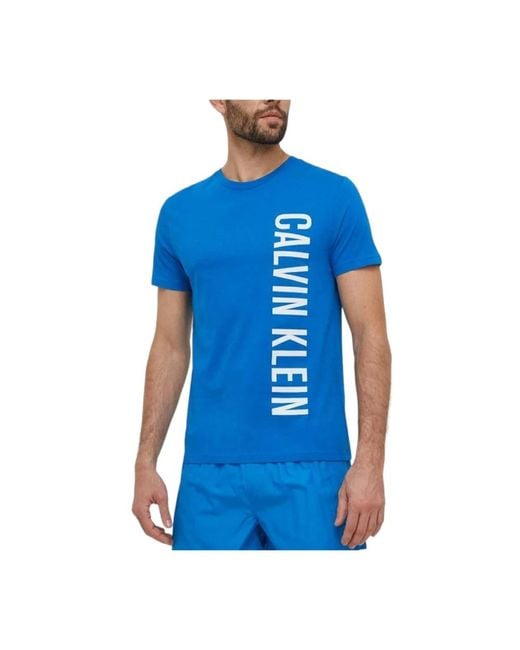 Calvin Klein Blue T-Shirts for men