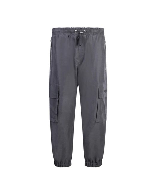 Balmain Gray Sweatpants for men