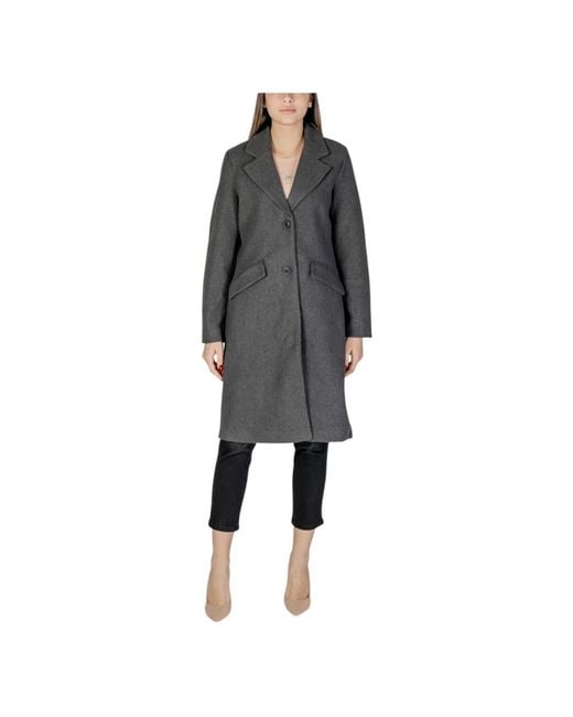 Vero Moda Single-Breasted Coats in het Black
