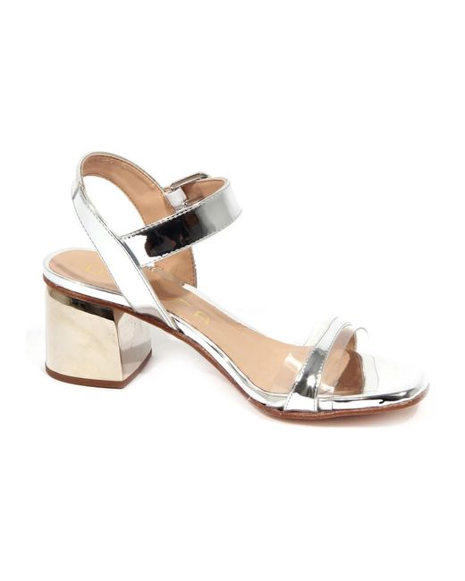 High Heel Sandals di Unisa in Metallic