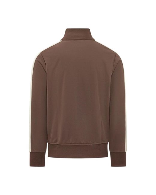 Palm Angels Brown Zip-Throughs for men
