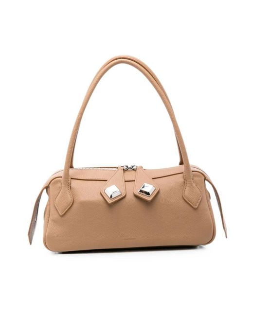 MINOBOSSI Natural Shoulder Bags