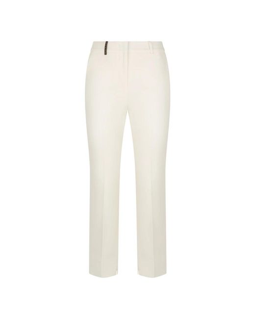 Peserico White Chinos