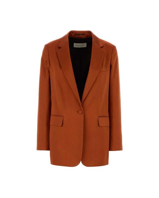 Dries Van Noten Brown Blazers